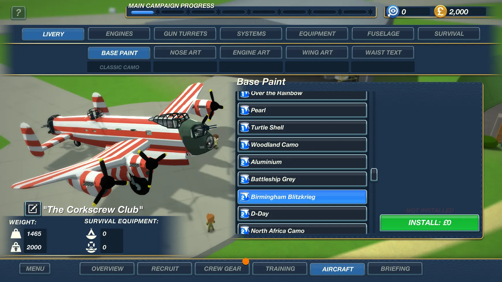Bomber Crew Skin Pack 2