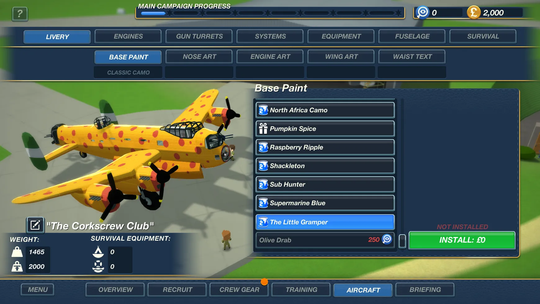 Bomber Crew Skin Pack 2