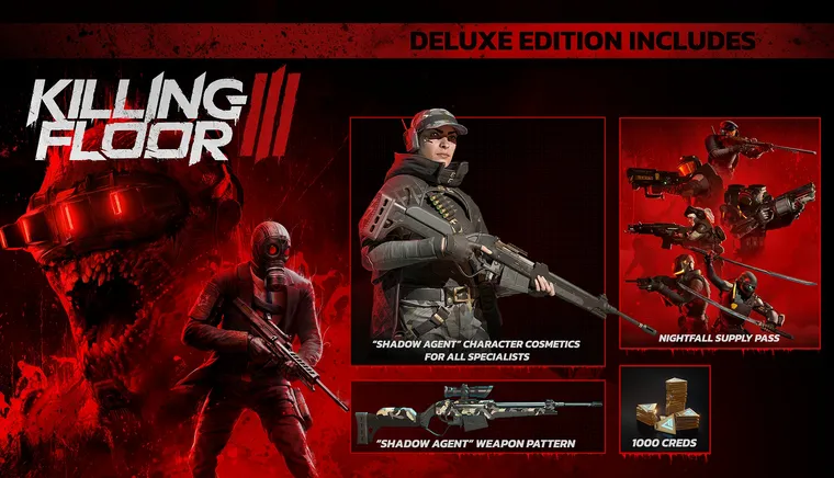 Killing Floor 3 Shadow Agent Season 1 Deluxe Pass