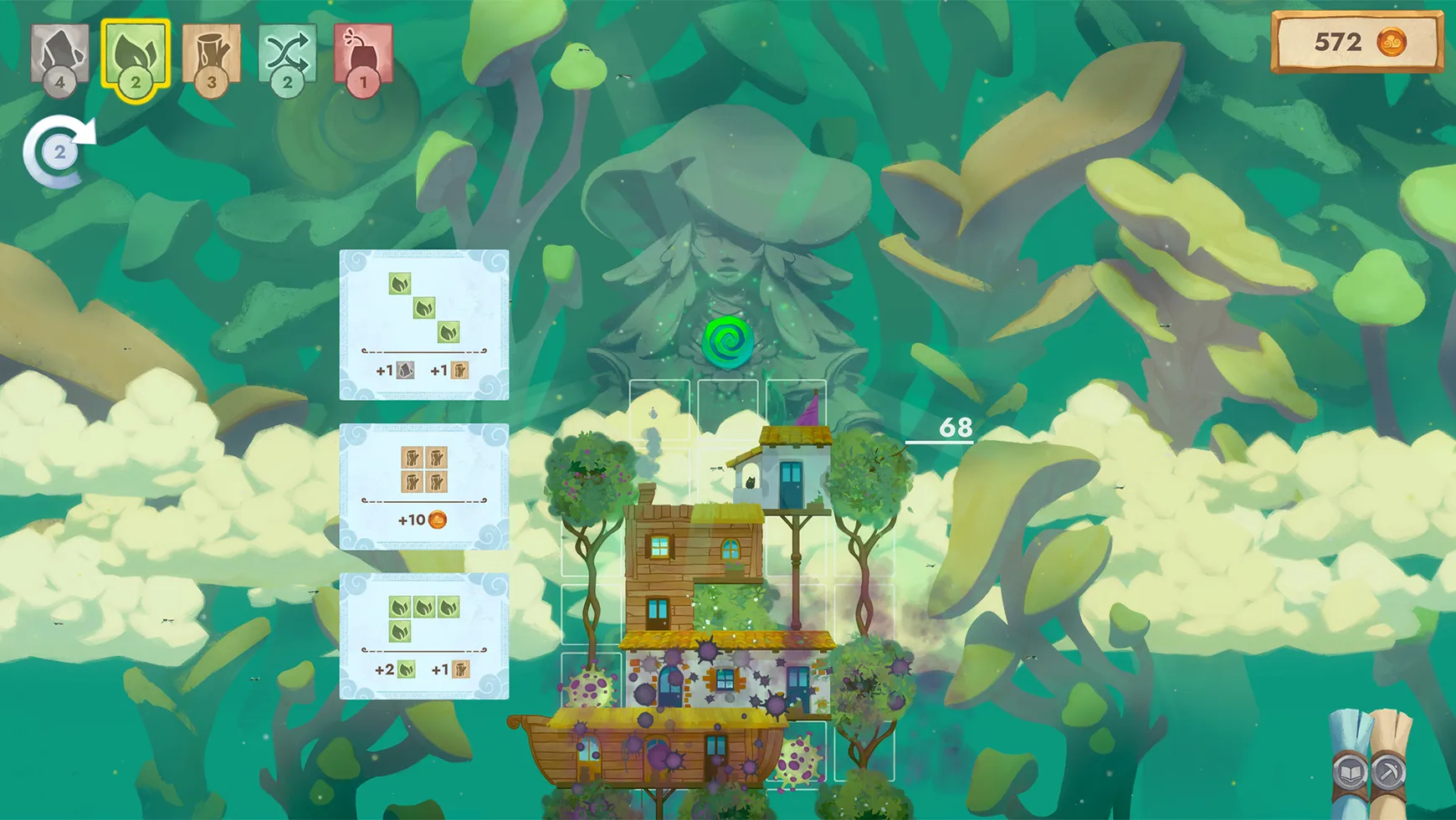 Cloudscrapers - hand-painted biomes high above the clouds