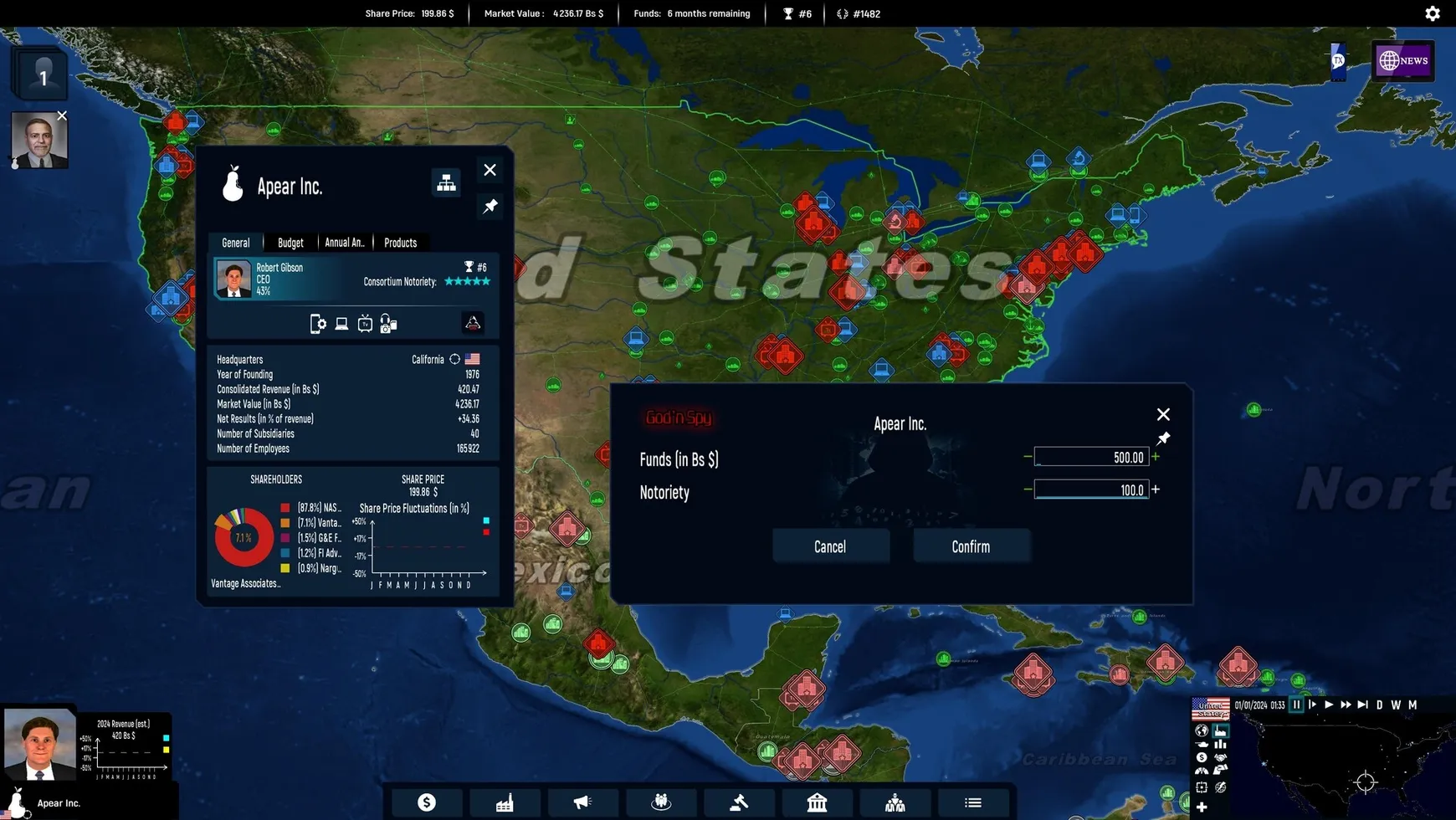 God'n Spy Addon for Geopolitical Simulator 2026 Edition