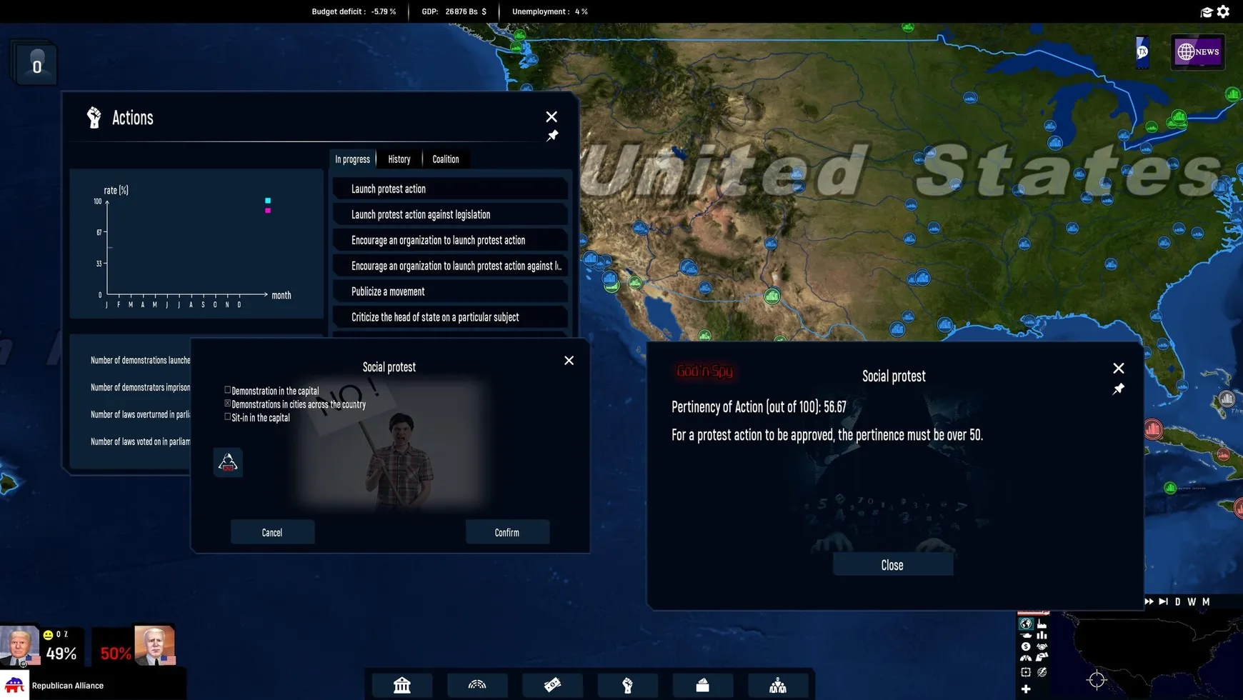 God'n Spy Addon for Geopolitical Simulator 2026 Edition