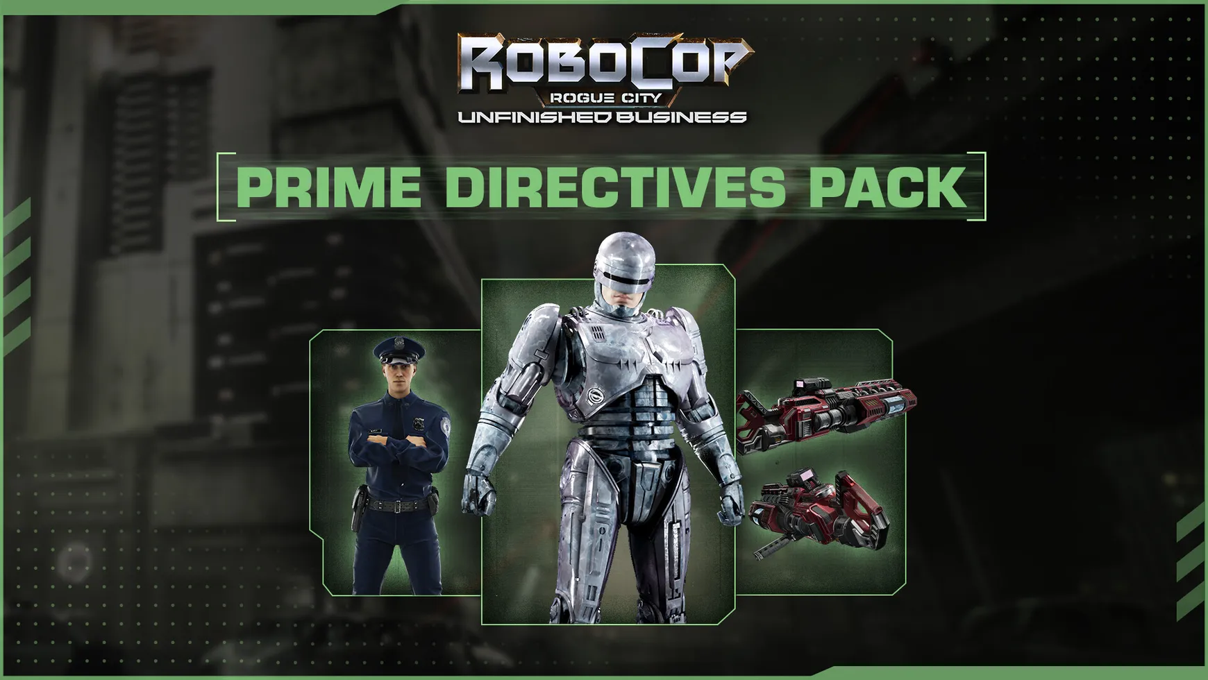 Robocop Rogue City - Unfinished Business - Prime Directives Pack