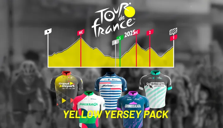 Tour De France 2025 - Yellow Jersey Pack