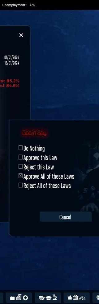 God'n Spy Addon for Geopolitical Simulator 2026 Edition
