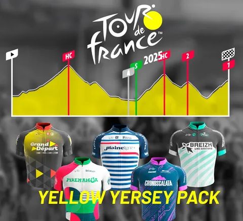 Tour De France 2025 - Yellow Jersey Pack