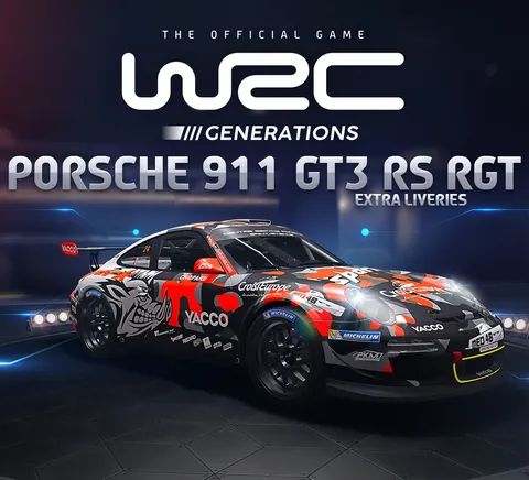 WRC Generations - Porsche 911 GT3 RS RGT Extra liveries